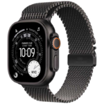 Apple Watch Ultra 3（GPS ＋ Cellularモデル）- 49mmブラックチタニウムケースとブラックチタニウムミラネーゼループ - L MF1T4J/A