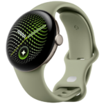 Google Pixel Watch 5 Wi-Fiモデル 41mm GA11567-US [Satin Pyrite アルミケース/Olive アクティブ バンド]